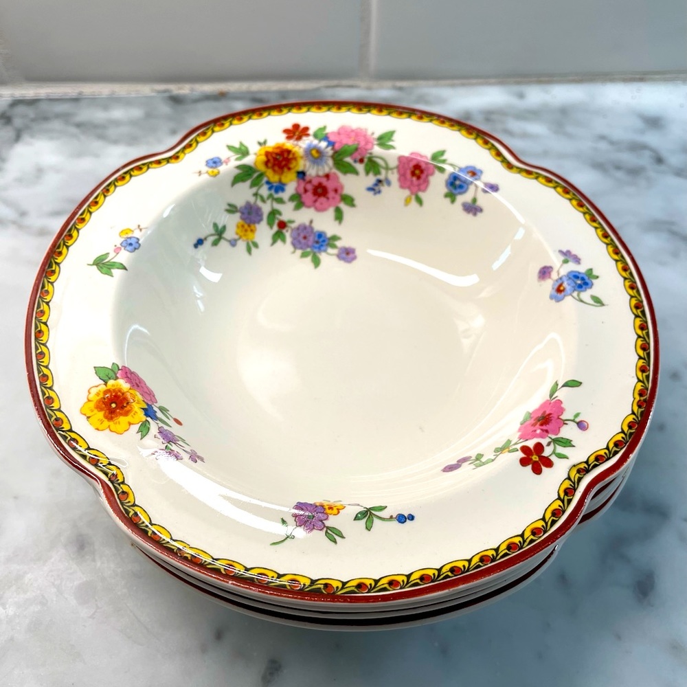 Small bowls x 3 vintage Johnson Brothers Veronese (Pareek)